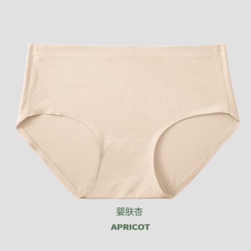 nk24002 Silk underwear 100% mulberry silk antibacterial modal seamless underwear women's mid-waist briefs wholesale