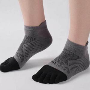 wzw240016 Men's sports toe socks CoolMax mountaineering marathon socks short-tube women's outdoor professional running tabi socks