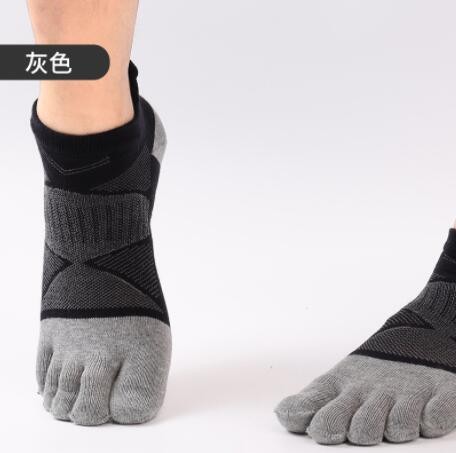 wzw240017 Sports five-toe socks short-tube men and women outdoor professional running fitness split-toe socks outdoor five-toe socks