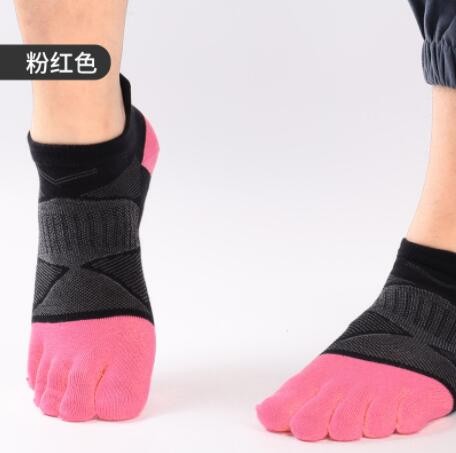 wzw240017 Sports five-toe socks short-tube men and women outdoor professional running fitness split-toe socks outdoor five-toe socks